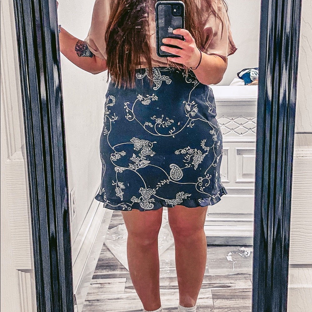 Vintage High Waist Skirt